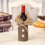 Christmas Decorative Santa Wine Bottle Cover