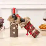 Christmas Decorative Santa Wine Bottle Cover