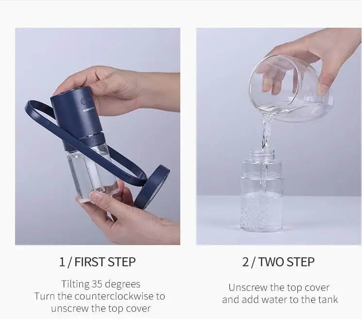 How To Use Magic Shadow USB Air Humidifier