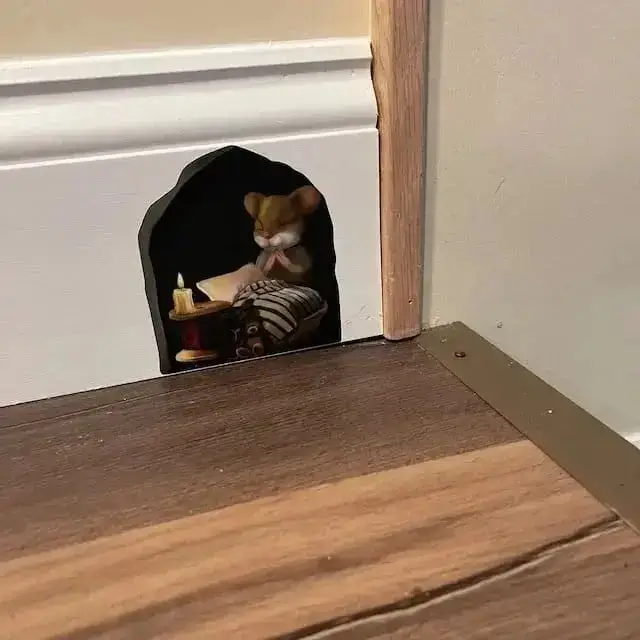 High-Quality Mouse Sticker