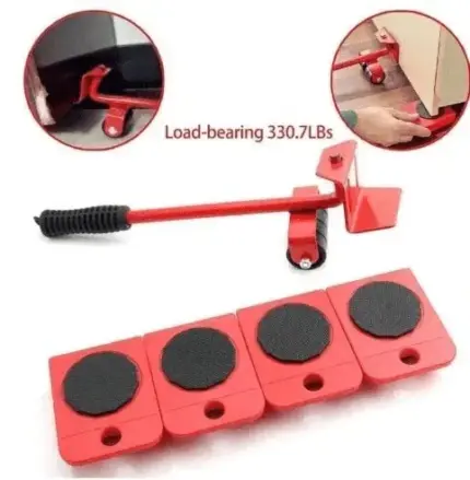 Furniture Moving Wheels 5 Piece Set