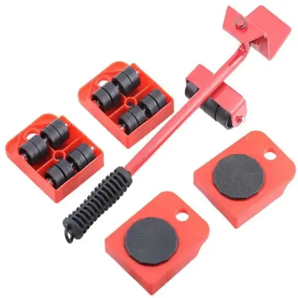 Furniture Moving Wheels 5 Piece Set
