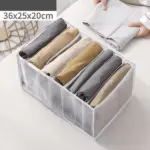 Foldable Mesh Wardrobe Clothes Organizer - Image 15