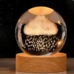 Luminous 3D Crystal Planet Ball - Image 20