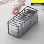 Foldable Mesh Wardrobe Clothes Organizer - Image 11