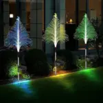 7 Color Changing Solar Christmas Trees Lights - Image 2