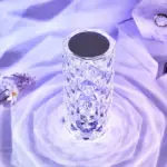 16 Colors Rose Rays Crystal Diamond Table Lamp - Image 3