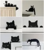 Metal Adorable Cat Door Topper - Image 10