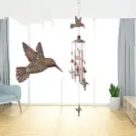 Pure hand-made Copper Horse wind chimes - Image 9