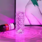 16 Colors Rose Rays Crystal Diamond Table Lamp - Image 5