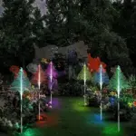 7 Color Changing Solar Christmas Trees Lights - Image 5