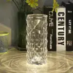 16 Colors Rose Rays Crystal Diamond Table Lamp - Image 6