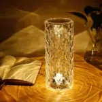 16 Colors Rose Rays Crystal Diamond Table Lamp - Image 2