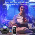 Galaxy Ocean Wave Light Projector - Image 6