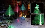 7 Color Changing Solar Christmas Trees Lights - Image 7