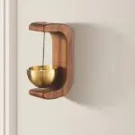 Magnetic Wooden Doorbell for All Materials - Image 3