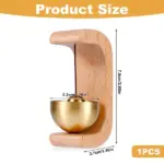 Magnetic Wooden Doorbell for All Materials - Image 10