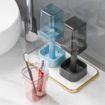 Stylish Toothbrush Holder with Cover - Image 4
