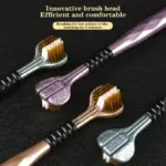 Three head multi-angle cleaning toothbrush - Image 2