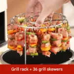 Air Fryer Barbecue Grill Vertical Barbecue Kebab - Image 10