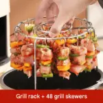 Air Fryer Barbecue Grill Vertical Barbecue Kebab - Image 11