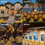 Waterproof Solar Sunflower Light - Image 16