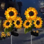 Waterproof Solar Sunflower Light - Image 7