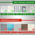 6 Hook Rows Transparent Adhesive Hooks - Image 6
