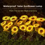 Waterproof Solar Sunflower Light - Image 10