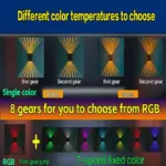 Solar Wall Lights Outdoor Light Waterproof - Image 4