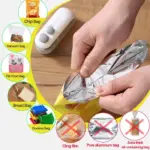 Mini Sealer Small Household Hand Pressure Sealer Portable Snack Plastic Bag Heat Sealing Machine - Image 6