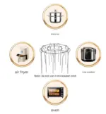 Air Fryer Barbecue Grill Vertical Barbecue Kebab - Image 4