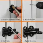 Aluminum Alloy Automatic Window Spring Latch - Image 7