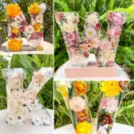 Floral Resin Night Light