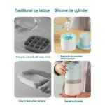 Quick-Freezing Silicone Ice Cube Mold - Image 6