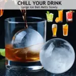 Stackable Slow-Melting Ice Ball Mold – Food-Grade Silicone Sphere Maker for Cocktails & Whiskey - Image 3
